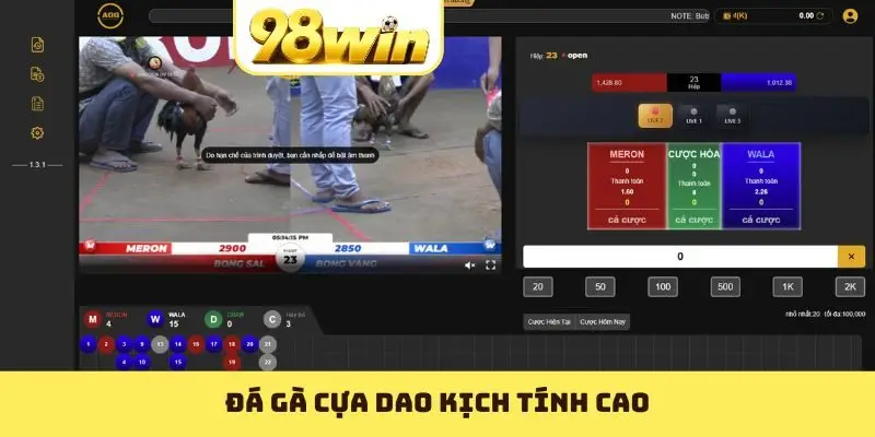 Đá Gà Cựa dao Là Gì? Chơi Cược Gà cựa dao Thế Nào? - Slotvoyage