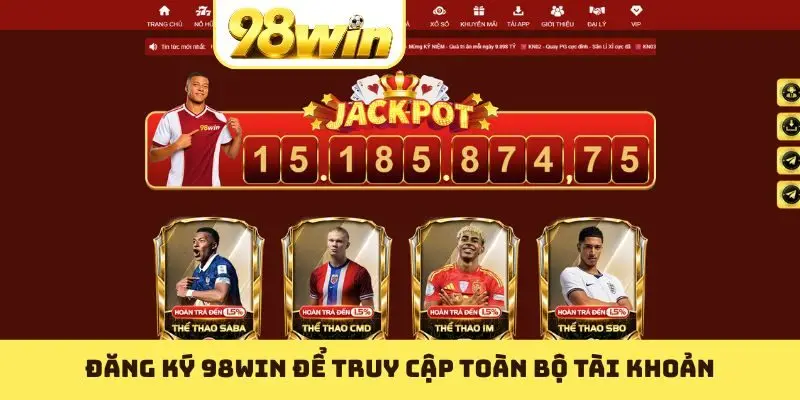 Đăng Ký 98WIN - Các Bước Tạo Tài Khoản Nhanh Năm 2026 - Slotvoyage