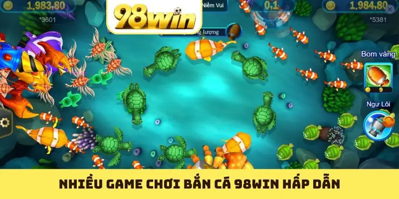 Bắn Cá 98WIN - Săn Thưởng Nhanh, Hạ Boss Khủng Nhất - Slotvoyage